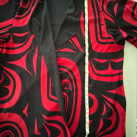 Chloe Angus Haida Print Microfleece Coat - Picture 7 of 7